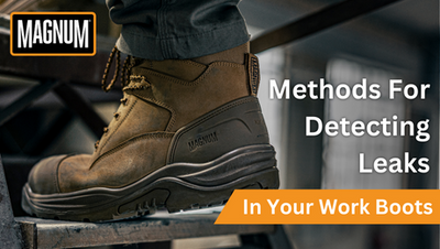 Methods For Detecting Leaks In Your Work Boots