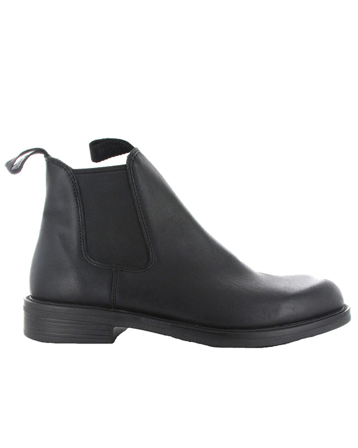 Black pull on duty boots new arrivals